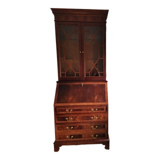 Jasper Mahogany Secretary Desk For Sale