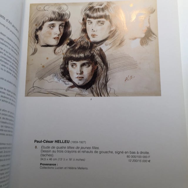 Brown Etude Tajan Auction Catalog Paris 2001 For Sale - Image 8 of 11