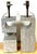 1980s Italian Sculptural Gray Marble Architectural Table Lamps - a Pair For Sale - Image 14 of 16