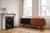 Large Teak and Black Laminate Sideboard from Elam, Italy, 1960s For Sale - Image 3 of 5