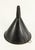 19th Century 19th C. Tin Tole Large Funnel W Flower & Black Paint, Marked Dover, Ma For Sale - Image 5 of 17