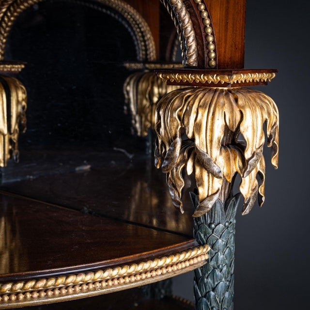 Empire Corner Shelf, Berlin, Germany, 1800s For Sale - Image 6 of 10