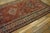 1890s Red Medallion Antique Persian Ghashghaie Carpet 5'6" X 11' Knotted Wool Rug Runner For Sale - Image 9 of 11