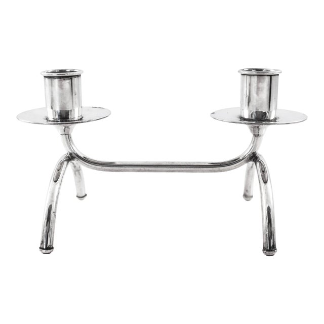 Sterling Midcentury Candelabra For Sale