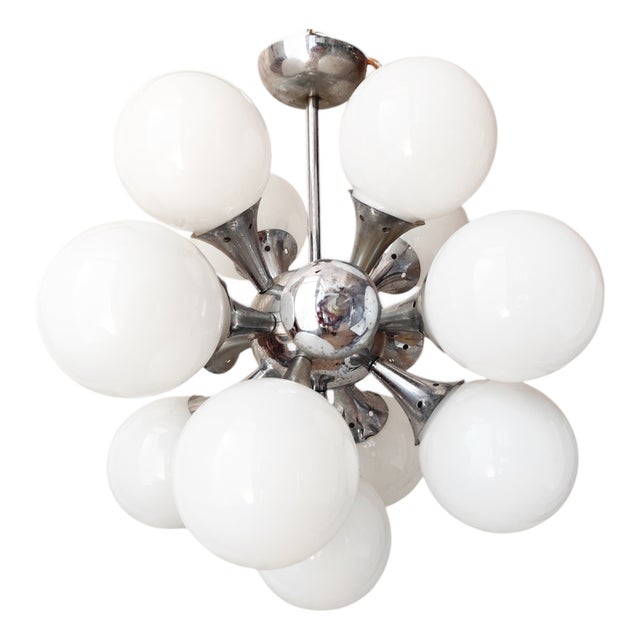 Vintage Sputnik Lamp, 1950s For Sale