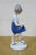 Bing & Grondahl Rare 1990 Bing & Grondahl Porcelain My Favorite Blue Dress Figurine 2586 For Sale - Image 4 of 12
