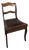 Biedermeier Walnut Chair, 1940s For Sale