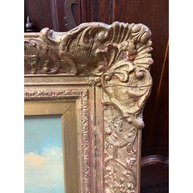 1960s Salvatore Colacicco Original Marine Seascape Oil Painting For Sale In Philadelphia - Image 6 of 10