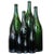 Glass Set of Eight Vintage French Champagne Bottles For Sale - Image 7 of 7
