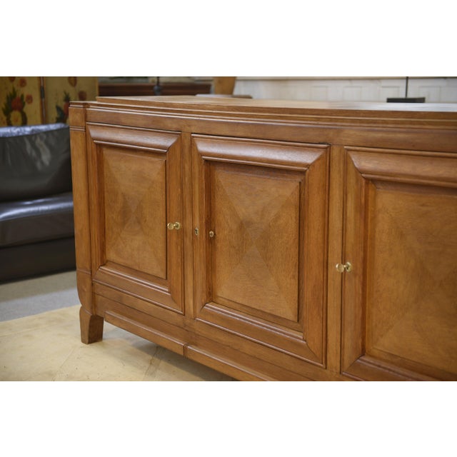 Vintage Art Deco Oak Sideboard, 1940s For Sale - Image 12 of 14