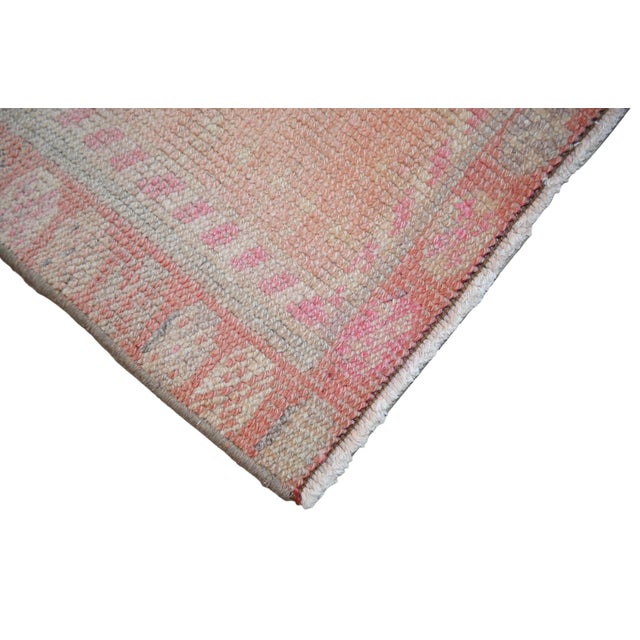 Kurdish Herki Hand-Knotted Distressed Runner Rug Hallway Decor - 2′5″ × 10′11 For Sale - Image 11 of 13