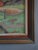 Paint 1939 Mid-Century Modern 'The Red Cabin' Vintage Original Expressive Landscape Oil Painting, Framed For Sale - Image 7 of 11