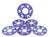 VIETRI Vintage Vietri Solimene Campagna Chicken Plates - Set of 6 For Sale - Image 4 of 9