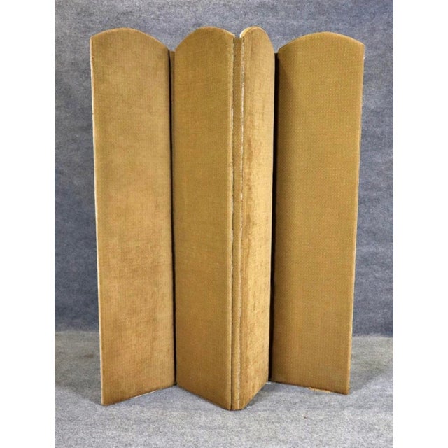 4 Panel Needle Point Room Divider For Sale - Image 12 of 12