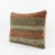 Mid-Century Modern Turkish Kilim Lumbar Pillow Cover 16'' X 24'' For Sale - Image 3 of 4