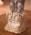 19th Century French Carved Variegated Marble Eagle Sculpture With Glass Eyes For Sale - Image 4 of 7