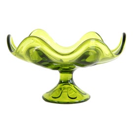 Example of Viking Glass Company Serving Dishes and Pieces