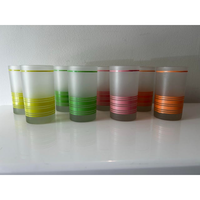Mid 20th Century Vintage Mid Century Libby Highball Glasses - Set of 8 For Sale - Image 5 of 9