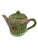 Hollywood Regency Late 20th Century Ceramic Asparagus Tea Pot For Sale - Image 3 of 8