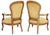 19th Century Antique French Louis Phillipe Period Walnut Fauteuils, Arm Chairs - Set of 4!! For Sale - Image 5 of 7