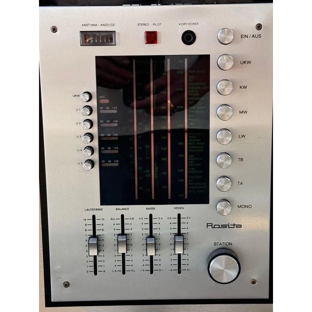 Rosita Commander Luxus Stereo System, 1970s For Sale - Image 4 of 7