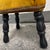Yellow English Victorian Style Footstool, Antique For Sale - Image 8 of 12