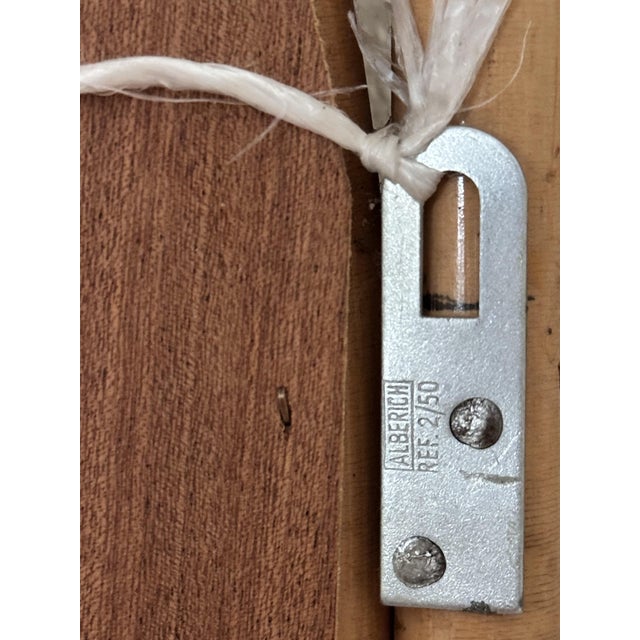 Large Spanish Rattan and Bamboo Arched Wall Mirror, 1960s For Sale - Image 9 of 11