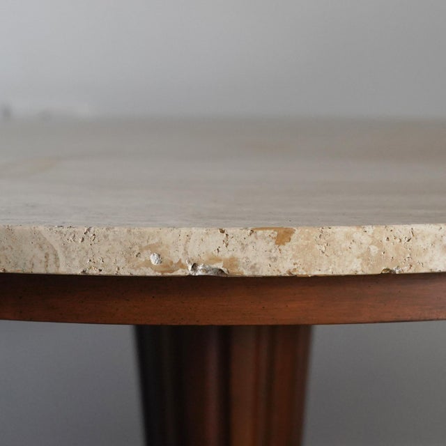 Mid-Century Modern Italian Travertine Coffee Table For Sale - Image 11 of 16