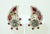 Hobé Paisley Style Ruby Red Rhinestone Earrings, 1950's For Sale In Atlanta - Image 6 of 9