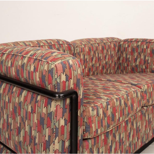 LC2 Sofa by Le Corbusier, Pierre Jeanneret and Charlotte Perriand for Cassina, 1980s For Sale - Image 9 of 18
