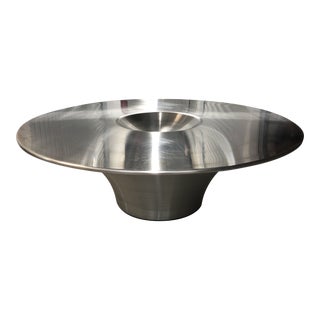 Yasuhiro Shito for Cattelan Italia “Alien” Metal Coffee Table For Sale