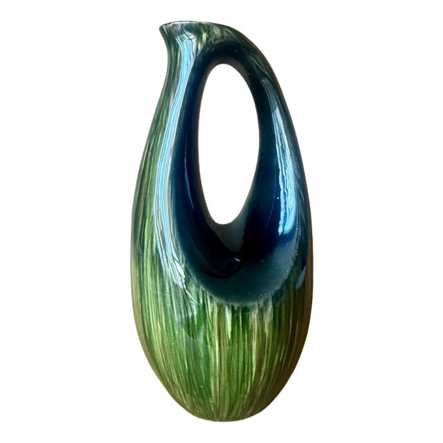 Vintage Ceramic Vase from Saint Clément, 1960 For Sale