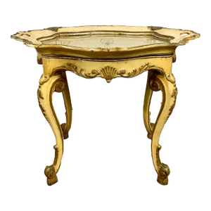 French Louis XV Rococo Style Tray Table