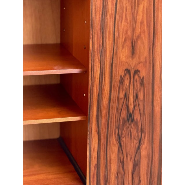 Rosewood Mid-Century Modern Cabinet For Sale In Los Angeles - Image 6 of 18