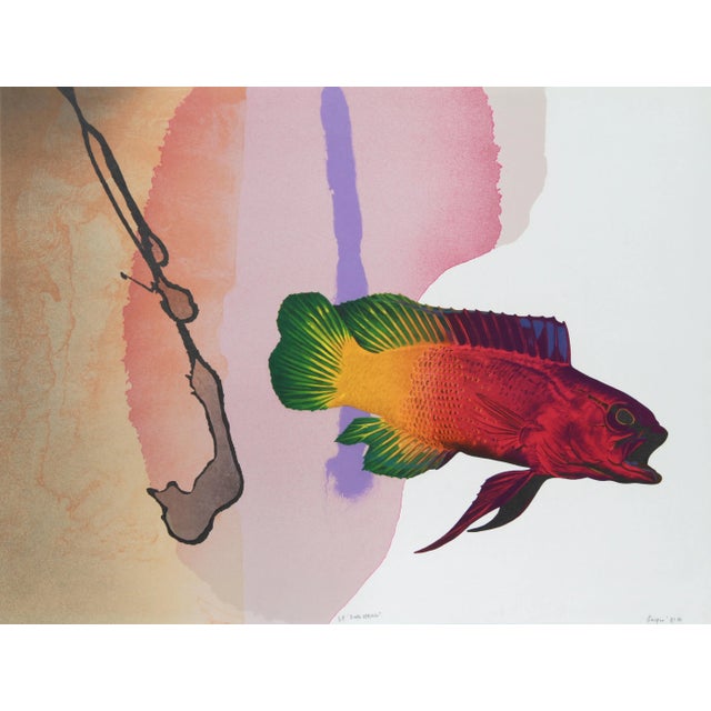 Modern Michael Knigin, Final Spring, Serigraph For Sale - Image 3 of 3