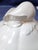 1960s Bordallo Pinheiro White Pear Soup Tureen 3 Piece Set With Ladle and Lid Portugese Majolica For Sale In Savannah - Image 6 of 16