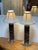 Early 21st Century African Leopard Print Table Lamps, Pair For Sale - Image 5 of 12