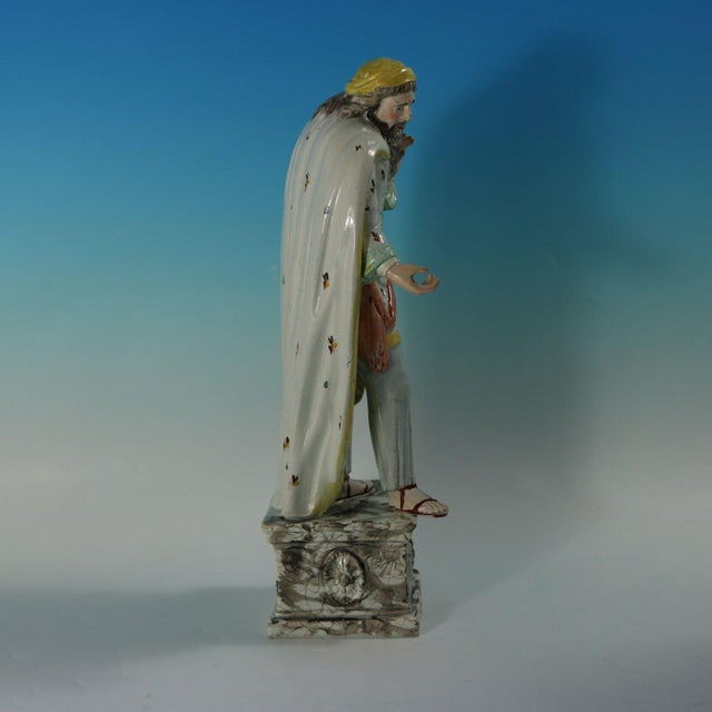 Ceramic Ralph Wood Staffordshire Pearlware Figure of Saint Phillip For Sale - Image 7 of 18