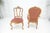 Wood Country French Parquetry Top Table 6 Dining Chairs 2X22" Extension Board Leafs For Sale - Image 7 of 17