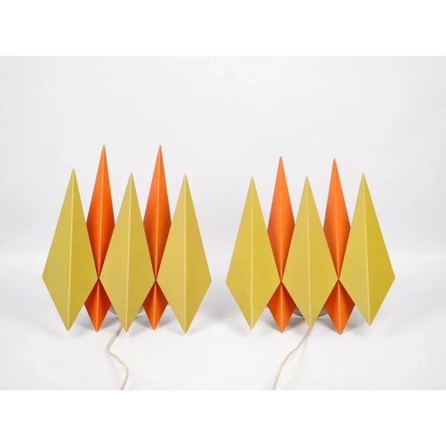 Vintage Danish Diamond Wall Lamps from Holm Sørensen & Co., 1960s, Set of 2 For Sale - Image 14 of 14