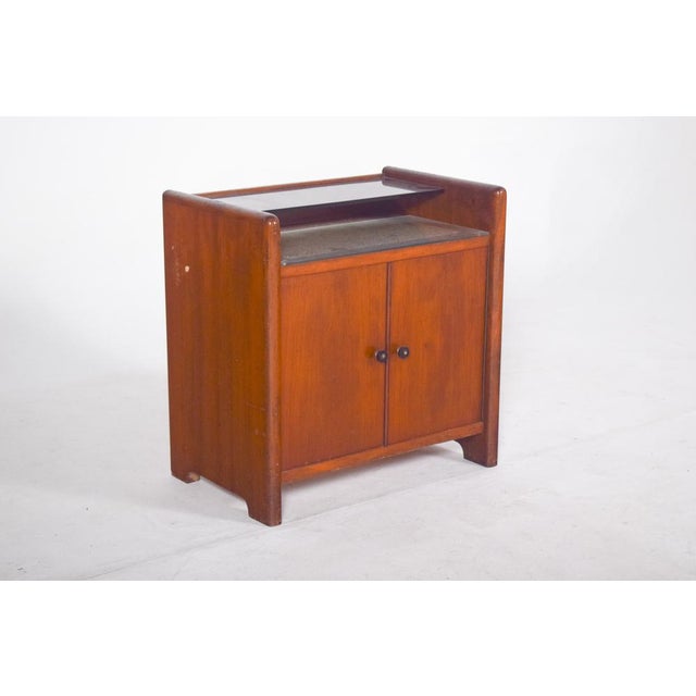 Small Art Deco 2-Door Bar Cabinet, 1920w For Sale - Image 3 of 7