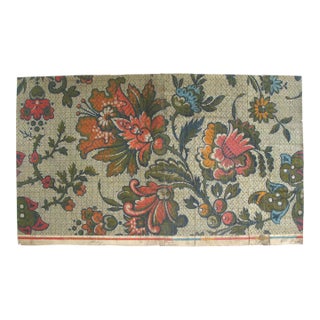 Late 19th Century French Textile Desgn For Sale