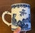 Blue Large Antique 18th Century Chinese Export Blue & White Porcelain Tankard Mug For Sale - Image 8 of 11