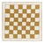 Misette Chessboard Linen Napkins, Set of 4, Camel For Sale