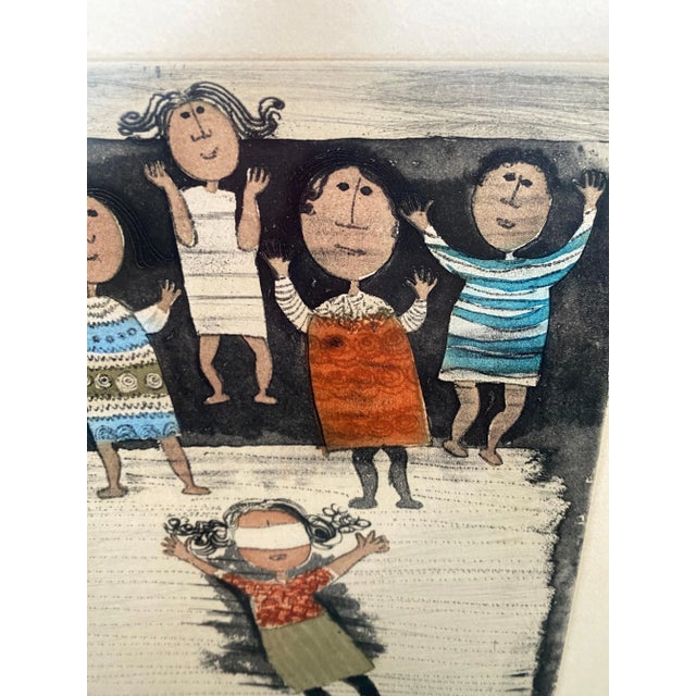 1960s Graciela Rodo Boulanger Signed Color Lithograph 125/150 For Sale - Image 4 of 8