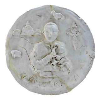 Decorative Plate by Sirio Pellegrini, 1960s For Sale