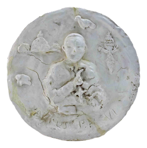 Decorative Plate by Sirio Pellegrini, 1960s