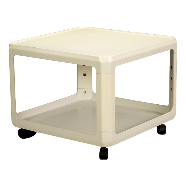 Coffee table by Alberto Rosselli for Kartell, 1970s For Sale