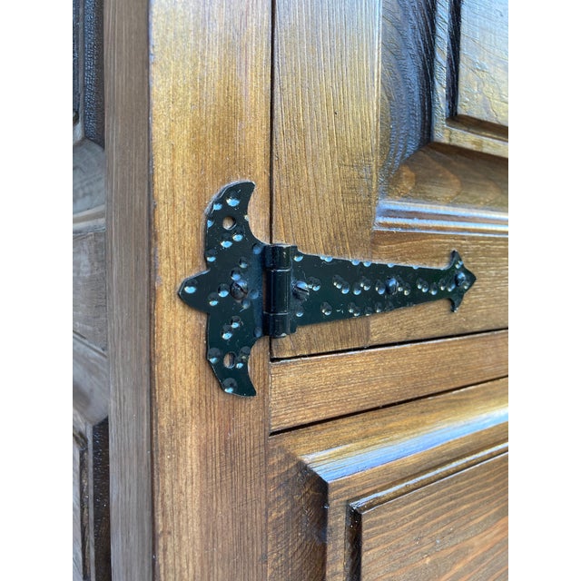 Late 19th Century Cupboard or Cabinet, Walnut, Castillian Influence, Spain, Restored For Sale - Image 12 of 18