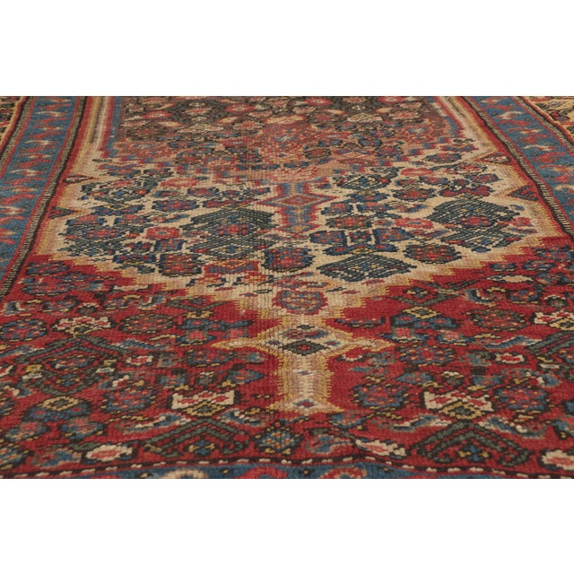 Late 19th Century Late 19th Century Persian Lori Rug, 04'08 X 09'09 For Sale - Image 5 of 10